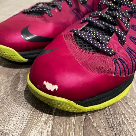 Nike Lebron X Low Purple/Electric Green “ Lebroncurial “ - Picture 5 of 5